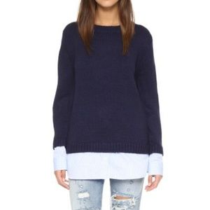 English Factory Combo Shirt Sweater